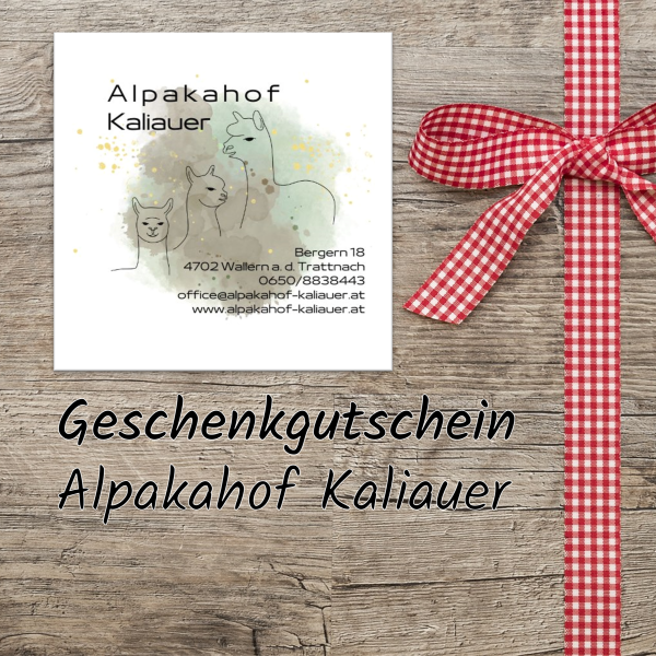 Geschenkgutschein zum Drucken